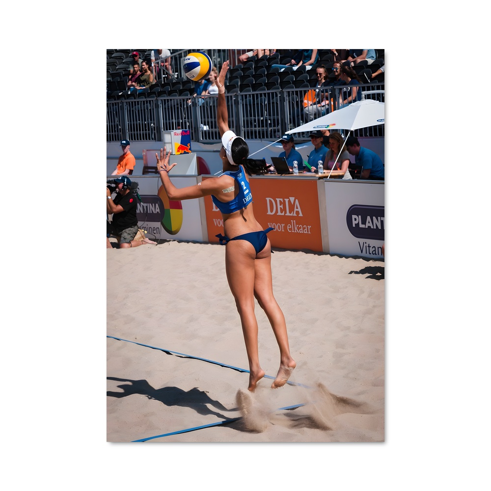 Poster Duda lisboa – affiche Beach-volley